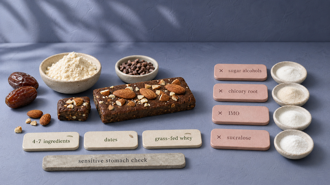 Best Protein Bars for Sensitive Stomachs: No Bloating Guide (2026)
