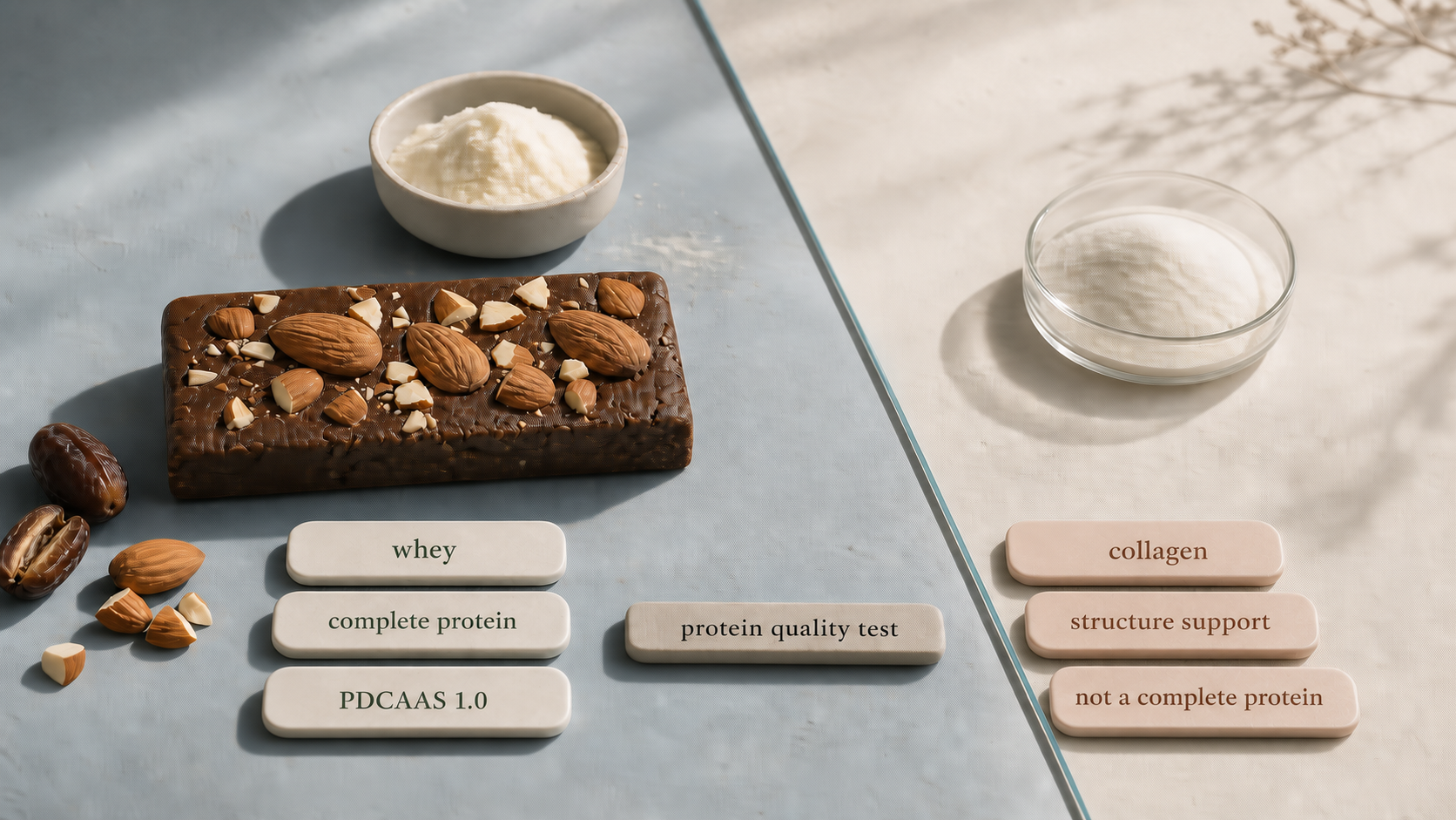 Collagen vs. Whey Protein in Bars: What You're Actually Getting