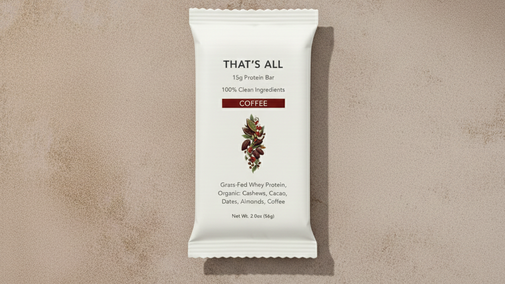 THE "THAT'S ALL" REVOLUTION: WHY THIS PROTEIN BAR IS THE  BIOHACKER'S NEW OBSESSION IN 2025