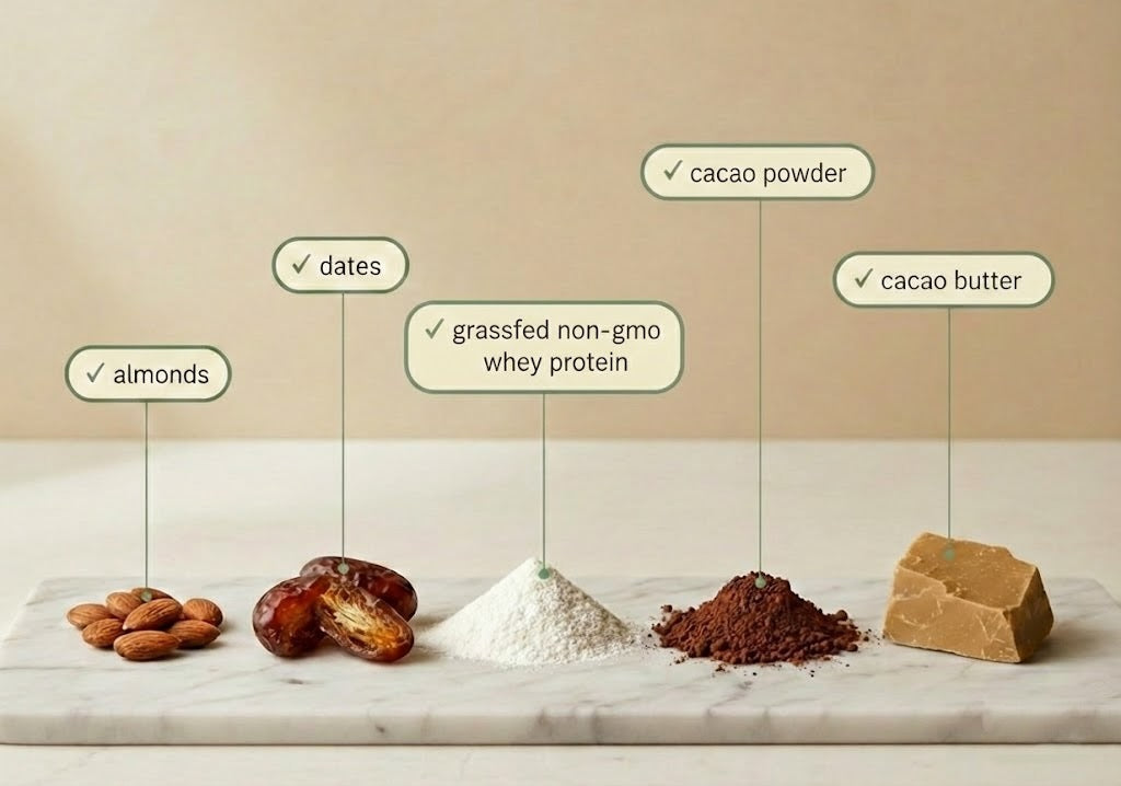 Real food, protein bars