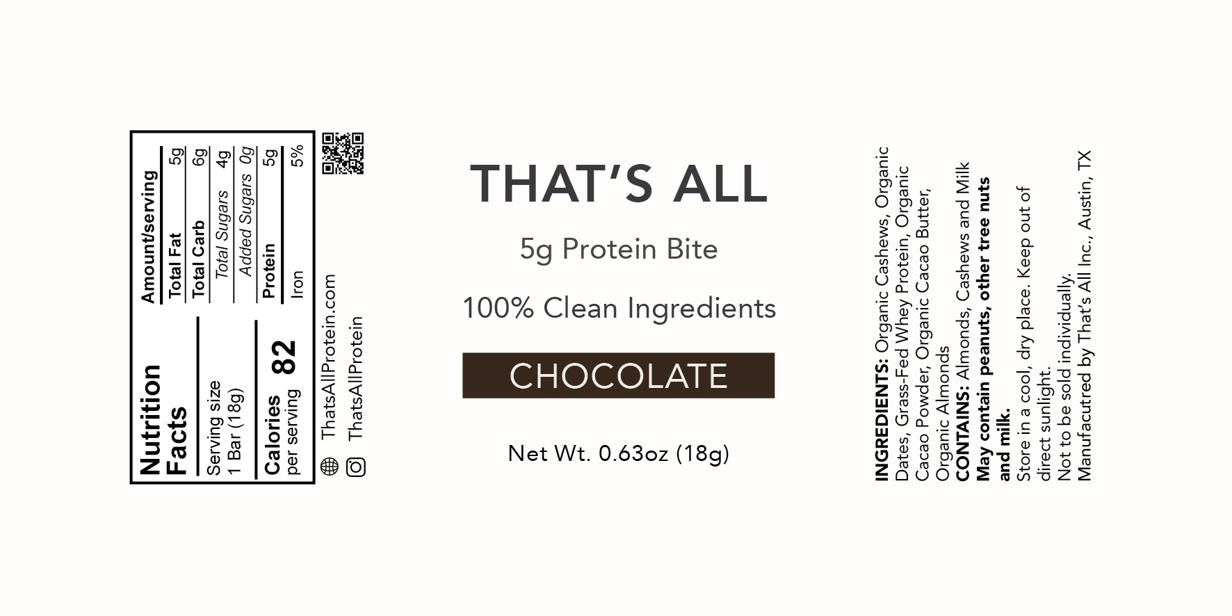 Chocolate Protein Bites