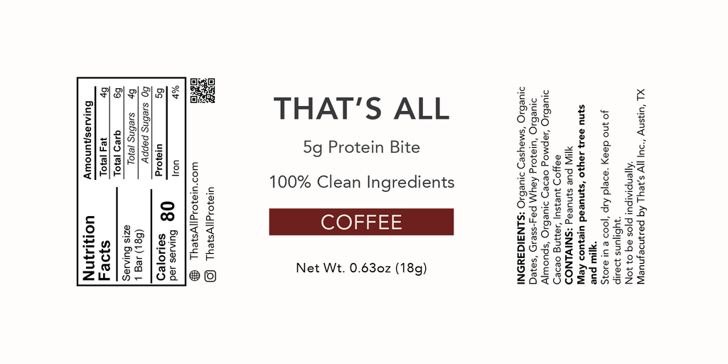 Coffee Protein Bites