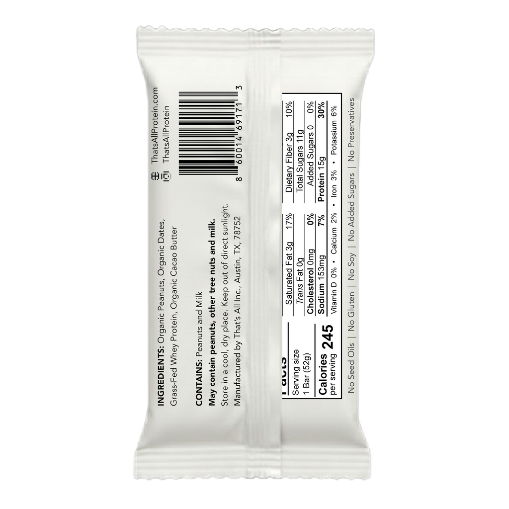 Peanut Protein Bar